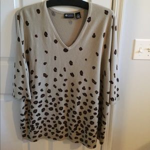Jaguar print sweater